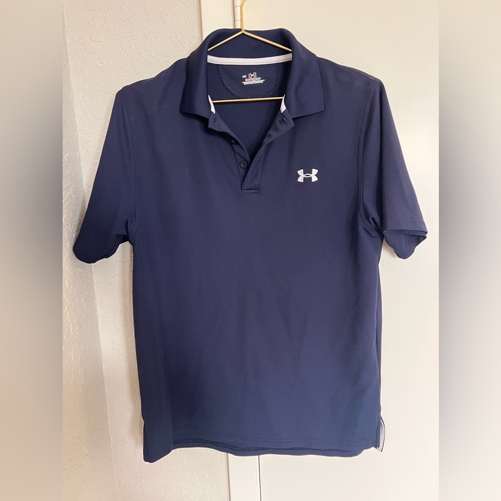 Under Armour navy polo